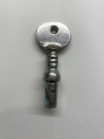 Image 2 of Vintage Hiatt Police Handcuff Key