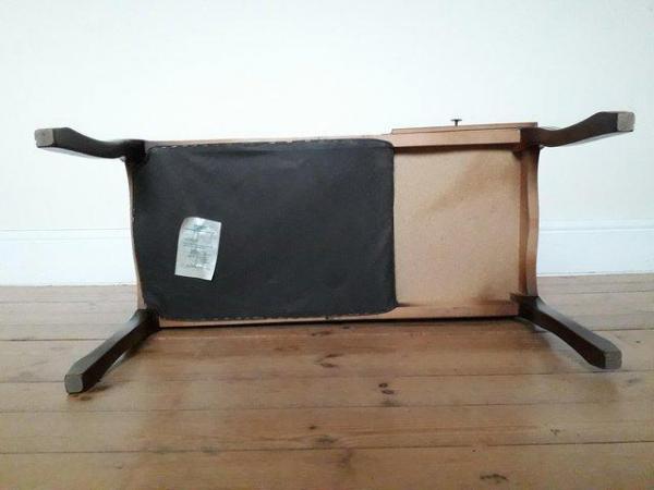 Image 3 of VINTAGE TELEPHONE TABLE SEAT WITH DRAWER