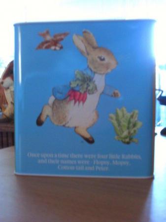 Image 1 of Peter Rabbit tin Jack in the box
