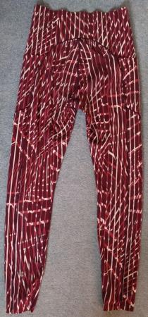 Image 1 of Sweaty Betty Power High-Waisted Gym Leggings Size Small, Red