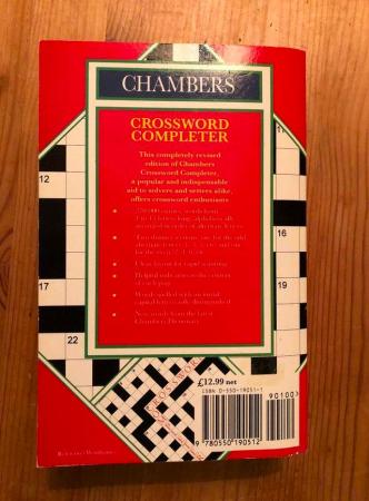Image 3 of REVISED EDITION CHAMBERS CROSSWORD COMPLETER