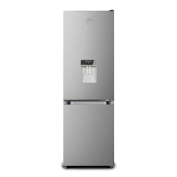 Preview of the first image of WILLOW NEW BOXED 55CM FRIDGE FREEZER-INOX-DISPENSER-SUPERB.