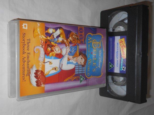 Preview of the first image of Kids Disney VHS Tapes Offers Welcome.