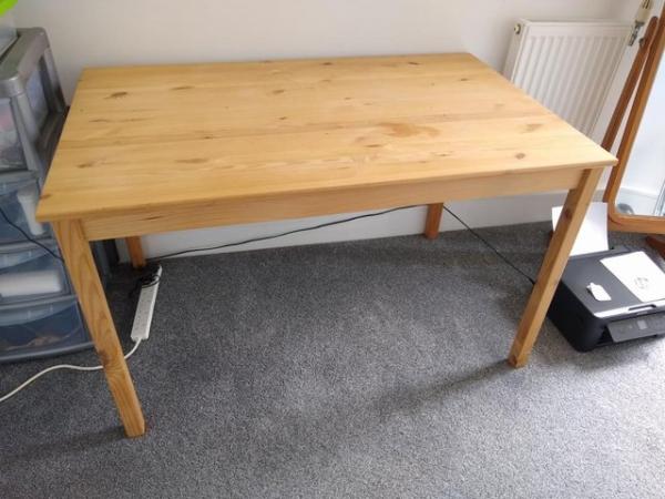 Image 1 of Ikea Ingo Pine Dining Table