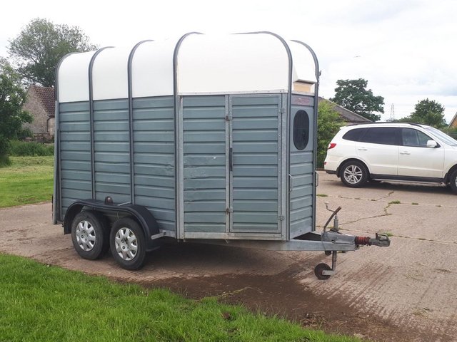 Preview of the first image of Wessex Double Horse Trailer Clubman Aluminium floor 505 size.