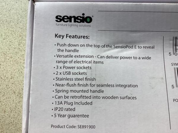 Image 1 of SensioPod E pop up socket