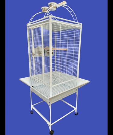 Image 2 of Parrot-Supplies Colorado Play Top Parrot Cage White