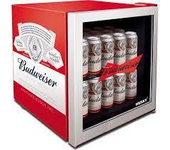Image 1 of HUSKY BUDWEISER 48L GLOSS RED DRINKS COOLER-STYLISH-FAB