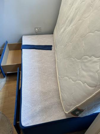 Image 3 of Single Divan Bed with 2 storage drawers and Mattress