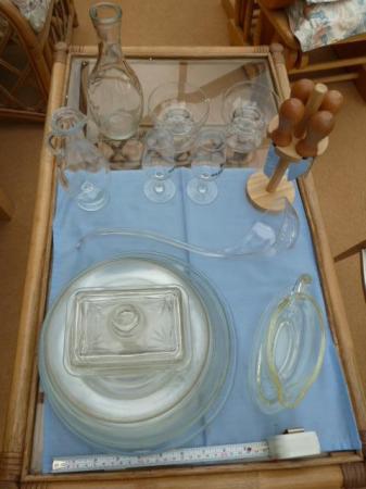 Image 2 of Glassware - plates jug glasses etc