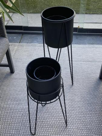 Image 1 of Tall Plant Holders (two)