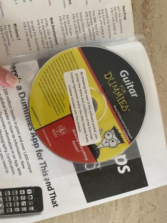 Image 3 of Guitar for dummies book, with CD, good condition