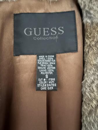 Image 2 of Guess genuine leather coat