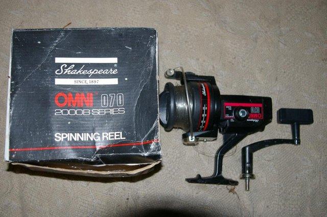 Image 1 of fishing reel, closed face type