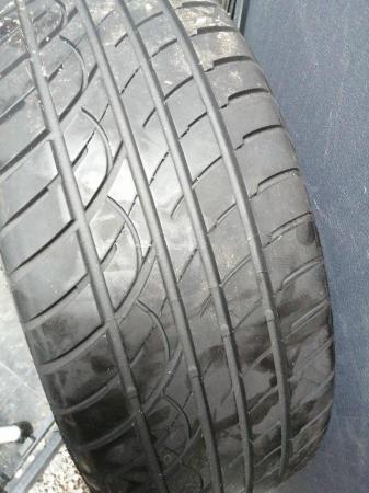 Image 3 of megane spare alloy wheel tyre and wheel good