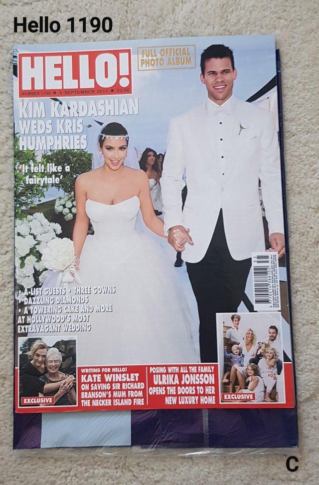 Preview of the first image of Hello Magazine - 1190 - Kim Kardashian Weds Kris Humphries.