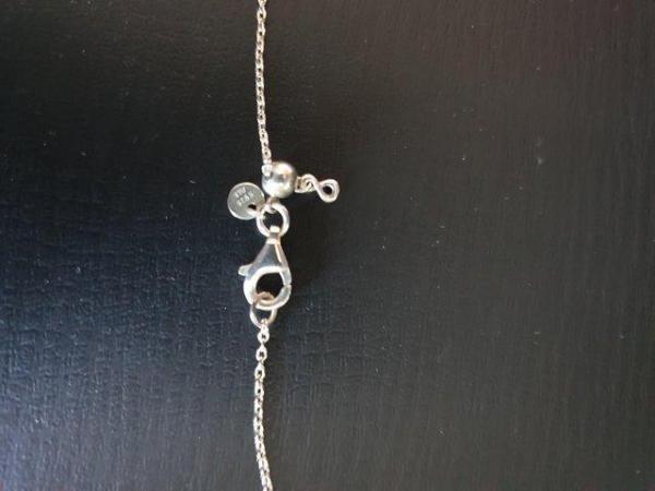 Image 2 of Genuine Pandora Silver Sparkling infinity Collier Necklace