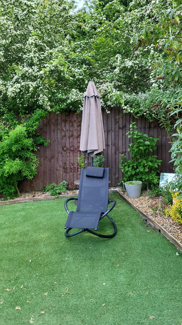 Preview of the first image of Garden sun lounger rocker.