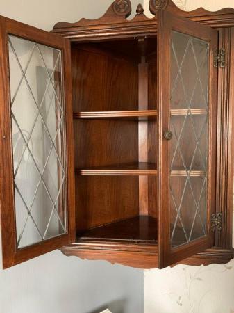 Image 2 of Old Charm antique corner cabinet