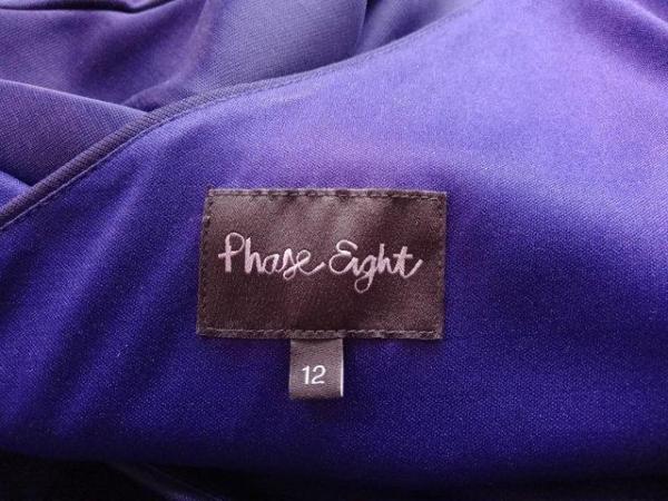 Image 2 of Phase eight purple evening dress