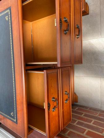 Image 1 of cabinet with drawers for files