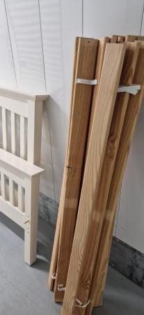 Image 3 of Marks and Spencer wooden double bed frame