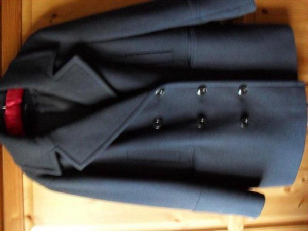 Image 3 of Marks and Spencers Ladies Navy Blue Coat