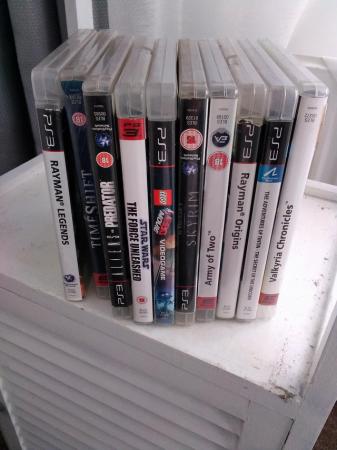 Image 2 of Ps 3 console plus 29 games