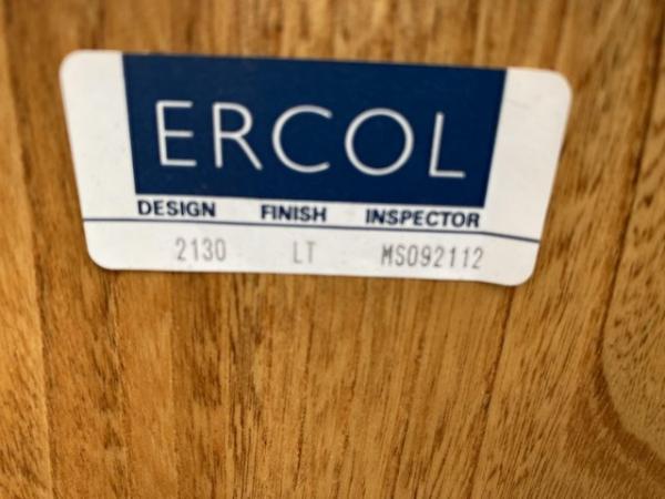 Image 3 of Ercol Mural Light Elm Display Cabinet Storage Unit