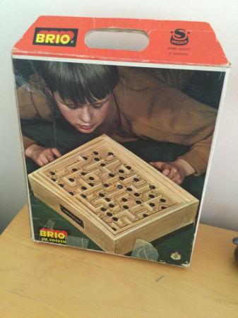 Image 1 of Brio Vintage Labyrinth strategy game