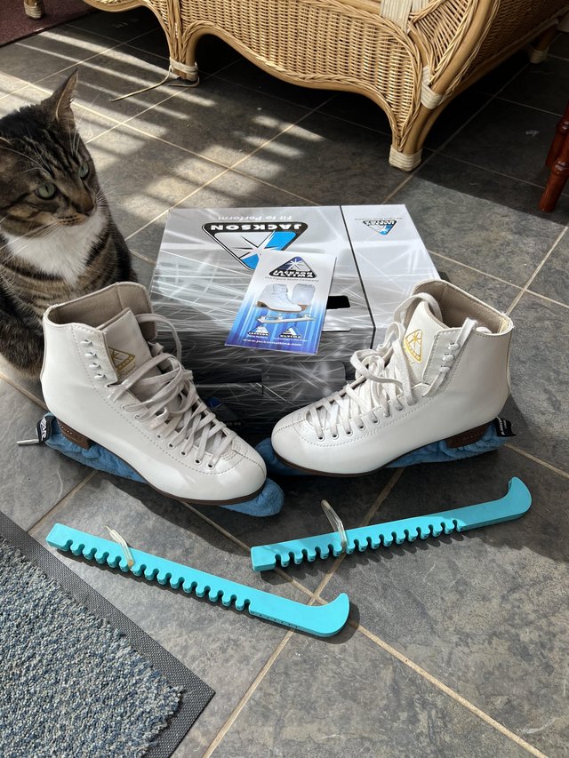 Preview of the first image of Jackson Excel Figure Skates MKII.
