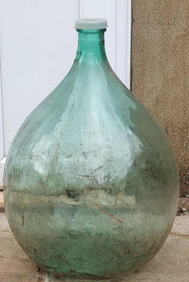 Preview of the first image of Demijohn -  Green Glass 54L.