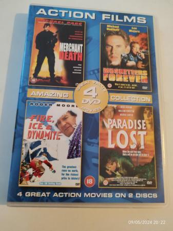 Image 1 of 4 movies dvd action films