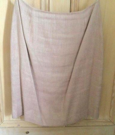 Image 9 of WALLIS vintage 90s Skirt Suit Size 12/10 Linen Silk Mix