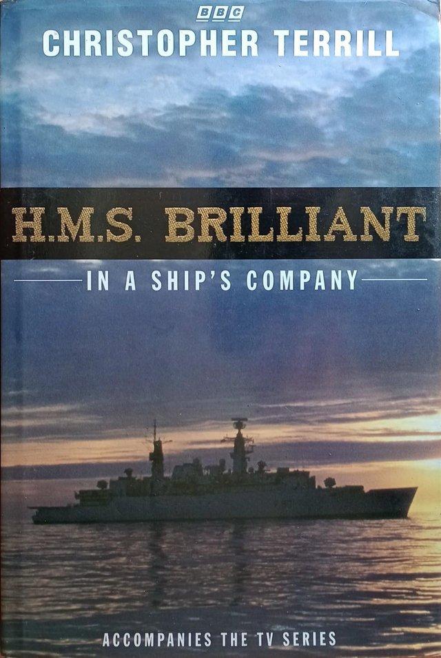 Preview of the first image of HMS Brilliant in a ships company By Christopher Terrill.
