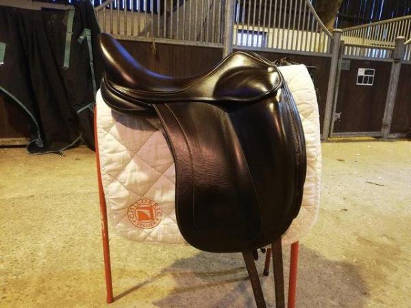 Image 3 of Luc childric brown dressage saddle