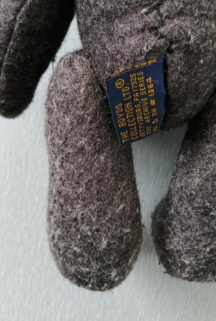 Image 15 of A Dark Grey Boyds Collector Bear.The Archives Series.