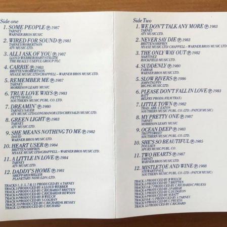 Image 3 of Cliff Richard cassettes:Private Collection,Millennium Prayer