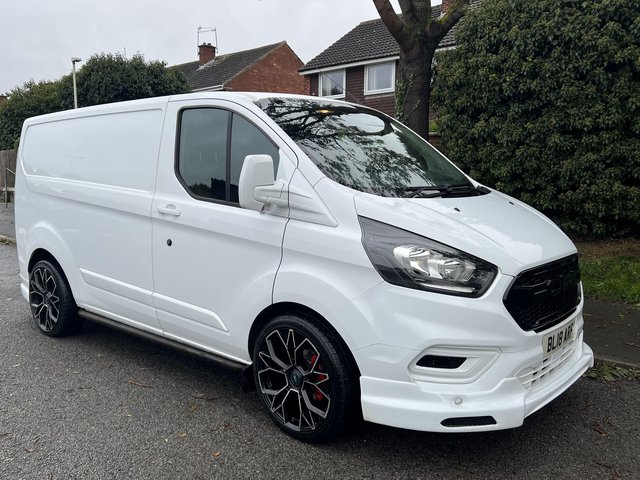 Preview of the first image of 2018 Ford Transit Custom Ecoblue with Dog Cages - NO VAT.