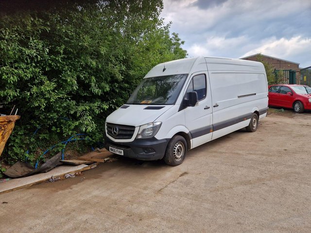 Preview of the first image of Mercedes sprinter van for sale.