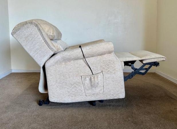 Image 15 of ELECTRIC MOBILITY RISER RECLINER CREAM CHAIR ~ CAN DELIVER