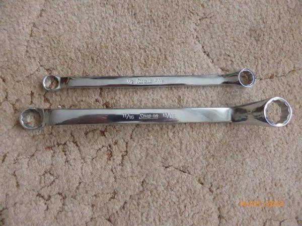 Image 2 of Snap-On Ring Wrenches/Spanners Imperial As new.