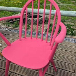 Image 3 of Set of 6 Ercol Chairs Fully refurbished Bright vibrant colou