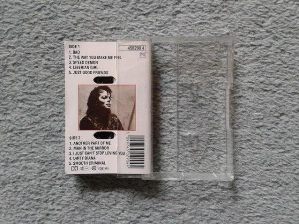 Image 3 of Michael Jackson - Bad (Cassette, 1987)