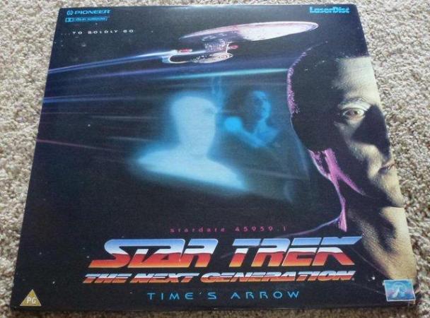 Image 1 of Star Trek: TNG, Times Arrow. Laserdisc (1992)