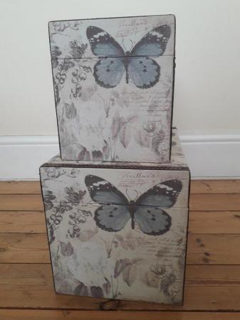 Image 16 of SET OF TWO STORAGE BOXES / TRUNKS