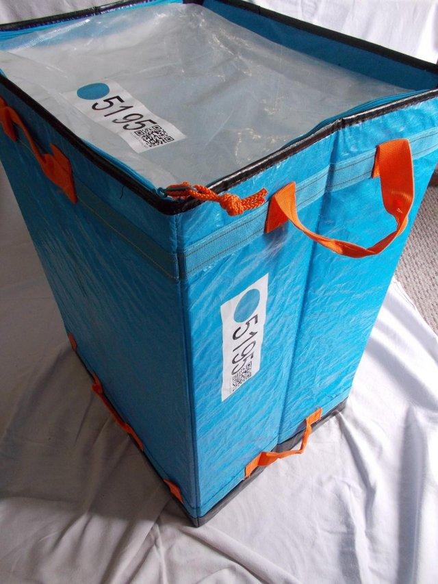 Preview of the first image of New unused Large catering freezer / cooler folding bag crate.