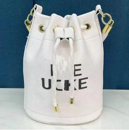 Image 3 of New Women's Luxury leather Bucket Bag Luxury designer