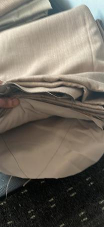 Image 1 of Heavy brown fabric  ideal for a variety of uses