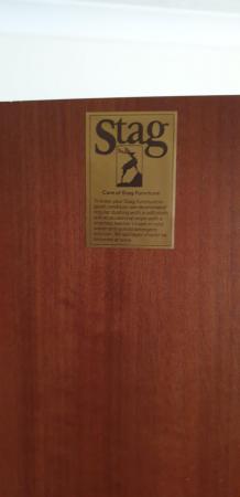 Image 3 of STAG MINSTREL WARDROBE.MAHOGANY. FANTASTIC COND
